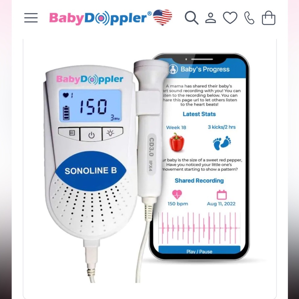 BabyDoppler fetal monitor